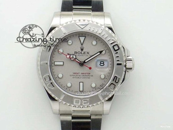 MiroTime 0319 TechFriendly Daytona 116520 SS UBF Best Edition Ice Blue MOP Crystal Markers Dial on SS Bracelet A 2938